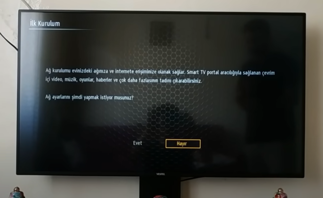 vestel smart tv ag ayarlari vestel smart tv ag ayarlari