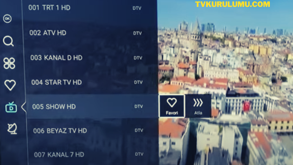 TKGS Kanal Guncelleme TKGS Kanal Guncelleme